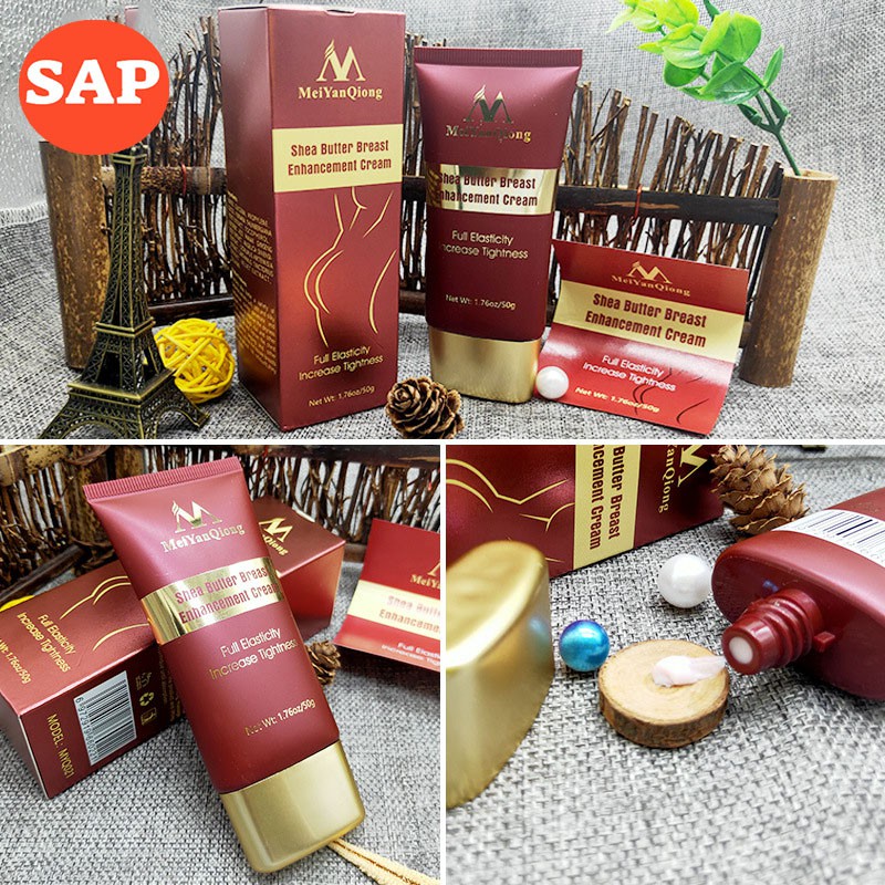 [Che Tên] Kem Tăng Ngực, Nở Ngực Làm Săn Chắc Vòng Một Hiệu quả Chiết Xuất Từ Bơ Shea Butter Breast Enhancement Cream | BigBuy360 - bigbuy360.vn