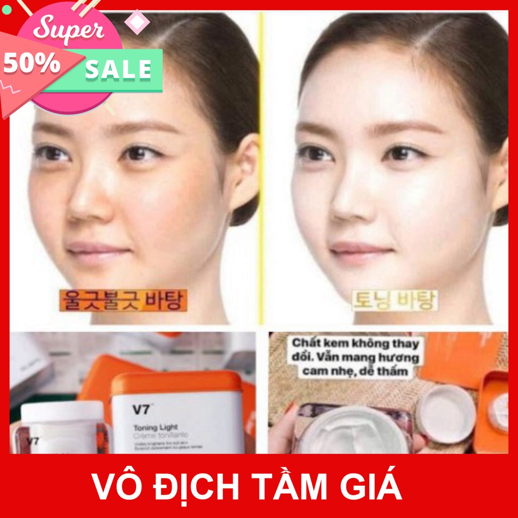 VÔ DỊCH TẦM GIÁ Kem dưỡng trắng tái tạo da V7 Toning Light Dr.Jart+ 50 ml VÔ DỊCH TẦM GIÁ