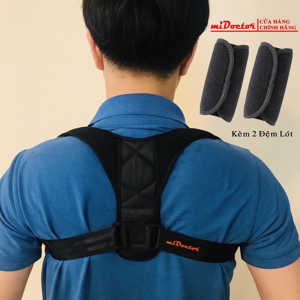 Đai Chống Gù Lưng Người Lớn Nam Nữ miDoctor mi02 (Chính Hãng miDoctor)