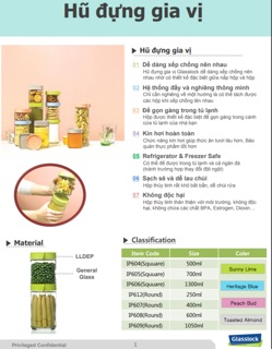 Ip 612 hũ thủy tinh cao cấp 250ml