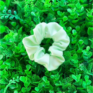 combo 100 scrunchies trơn size 10cm