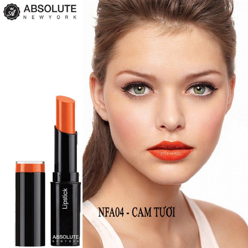 Son lì có dưỡng Absolute New York Utra Slick Lipstick NFA 4g