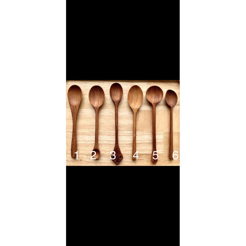 Thìa gỗ gõ đỏ các kiểu Giá CHỈ TỪ 25K- Phân loại từ 1-3 và 21-30