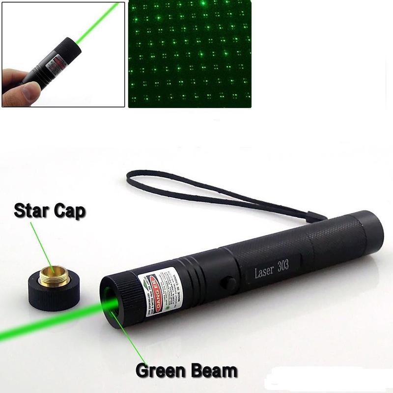 Đèn Pin Chiếu Tia Laser 303 Cao Cấp