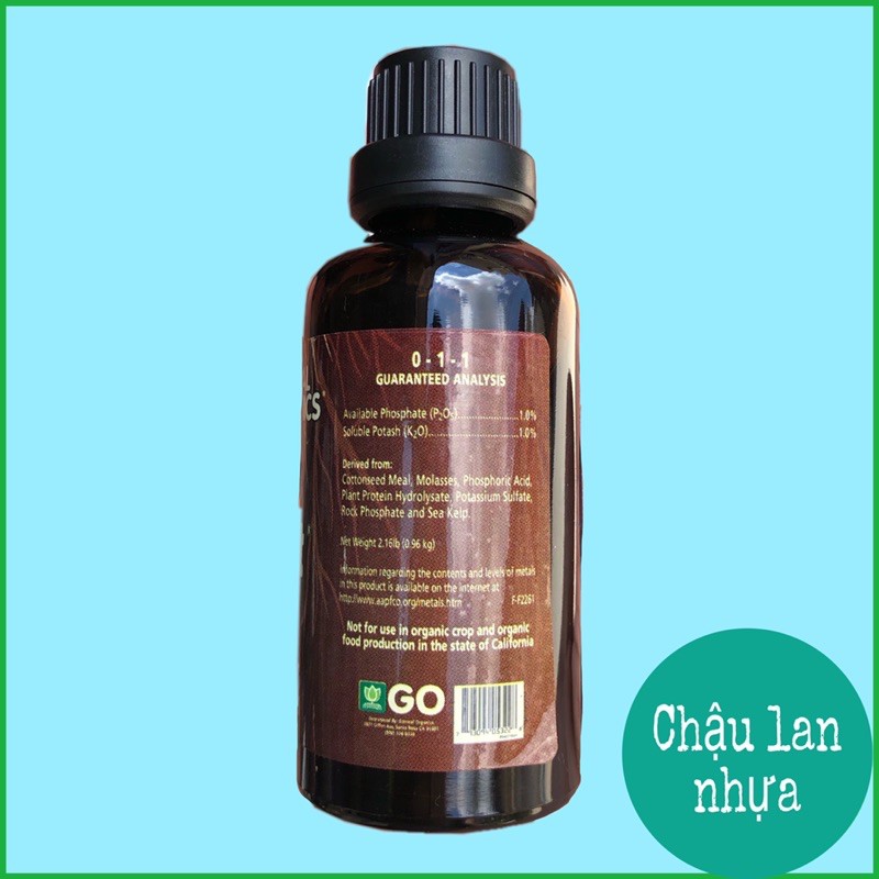 Kích rễ hữu cơ - bio root 0-1-1 50ml