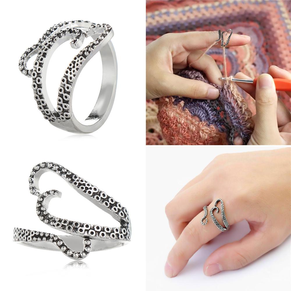 Nhẫn Dệt Kim Hình Bạch Tuộc Có Thể Điều Chỉnh