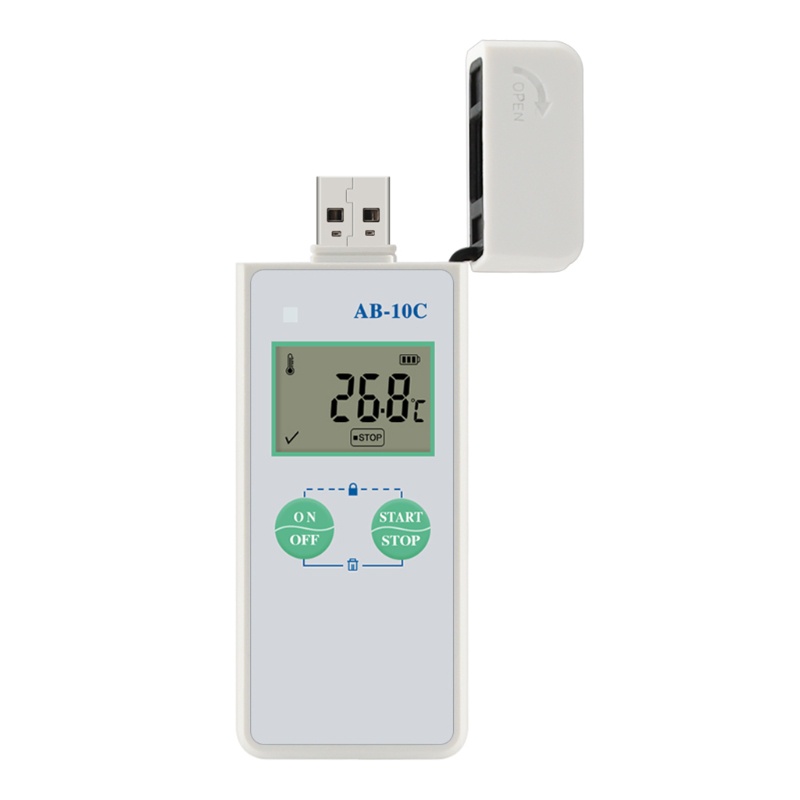 Máy Ghi Âm Dữ Liệu Nhiệt Độ AB-10C USB