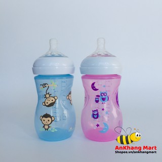 Bình Avent Nautural 260ml Các loại (Núm số 2, 1 tháng+)