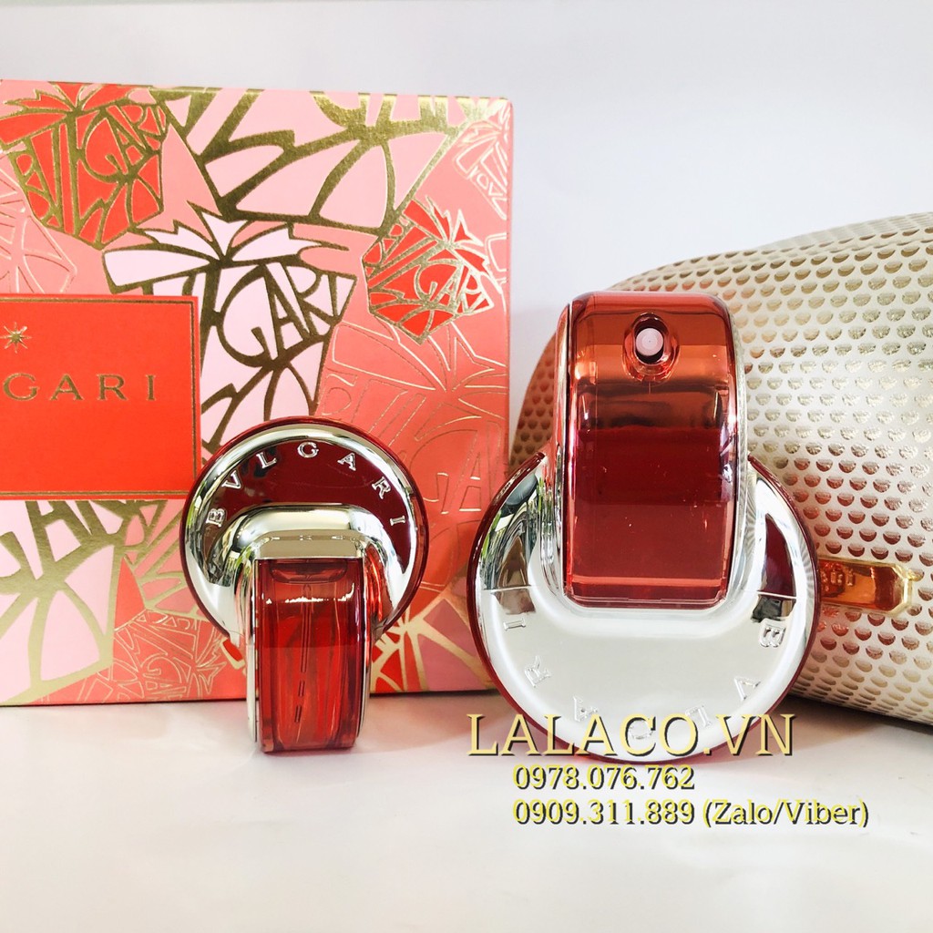 Bộ Nước Hoa Nữ -  Gift set Bvlgari Omnia Coral | Thế Giới Skin Care