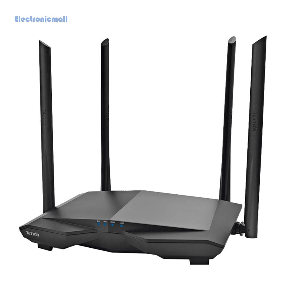 ElectronicMall01 Tenda AC6 Gigabit WiFi Router 1200Mbps Dual Band Wireless Network Router