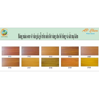 Sơn Giả Gỗ,Sơn Giả Gỗ Gốc Nước