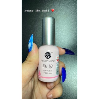 Bộ 4 Chai Hoa Hồng base,top,lì,cứng móng
