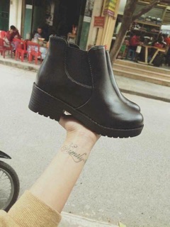 Bốt Cổ Chun phong cách Hàn