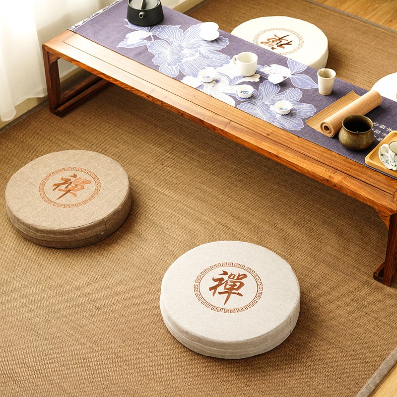 Đệm Ngồi Thiền Tatami Hình Tròn Chất Lượng Cao