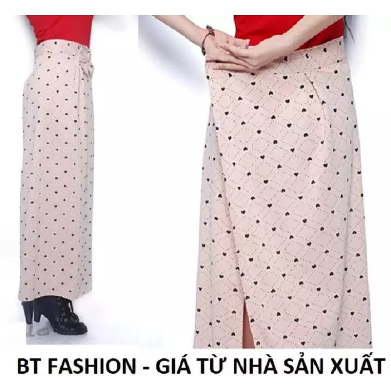 Váy Chống Nắng  2 Lớp + 2 Mặt Có Túi Tiện Lợi - BT Fashion - Giao màu ngẫu nhiên