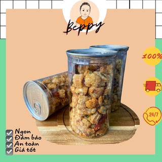 Tóp mỡ chiên mắm tỏi hành phi - Túi zip 120g & Hũ pet 250g [HOẢ TỐC] Tóp mỡ cháy tỏi giòn rụm đậm vị, ăn vặt ngon