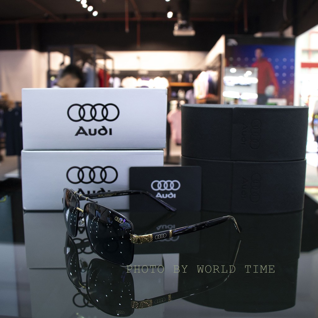 Kính mát nam AUDI A002 Đen Vàng  tròng Polazied, chống lóa,Full box ,thời trang cao cấp bảo hành 12 Tháng | BigBuy360 - bigbuy360.vn