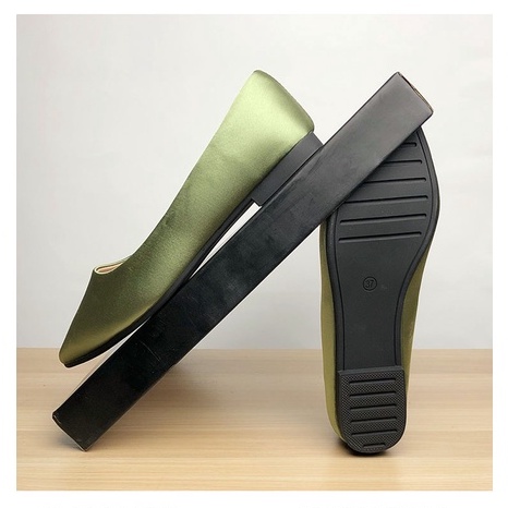 Giày búp bê vải satin cá tính , sang chảnh, nhẹ nhàng dễ di chuyển