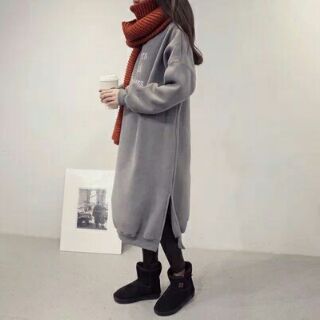 Váy nỉ bông Ulzzang Hàn Quốc