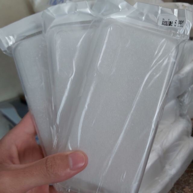 Ốp lưng Silicon cho Oppo Realme 6 Pro trong suốt