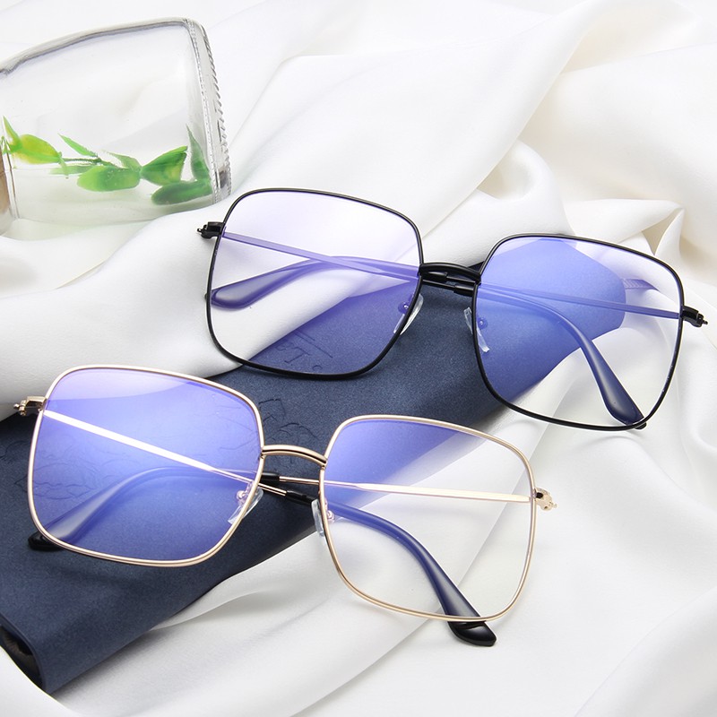 Kính mát gọng vuông chống tia UV400 thời trang cổ điển