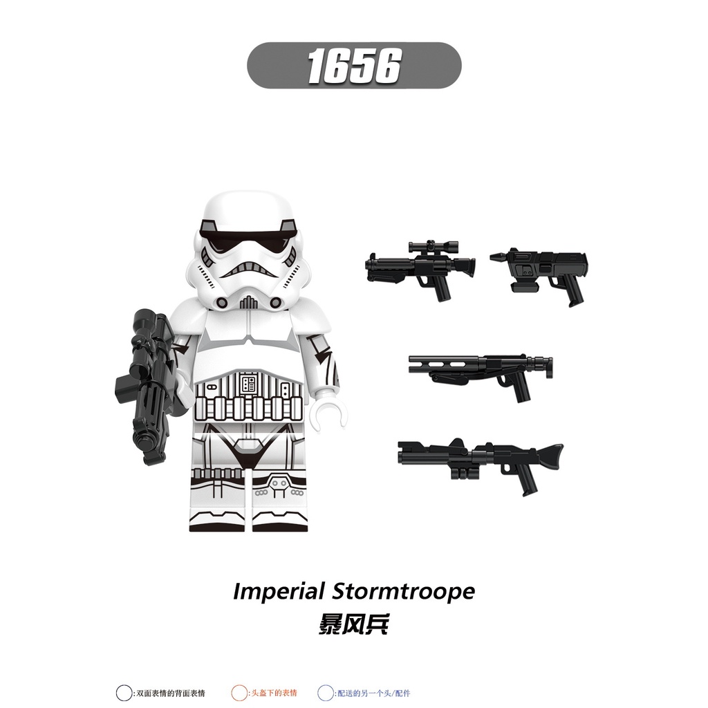 Minifigures Các Mẫu Nhân Vật Trong Phim Cuộc Chiến Giữa Các Vì Sao  X0307 - Đồ Chơi Lắp Ráp Mini