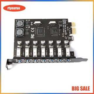 Usb Pcie Adapter 7 Cổng Usb 3.0 Hub Pcie Adapter Pci-E Usb Controller