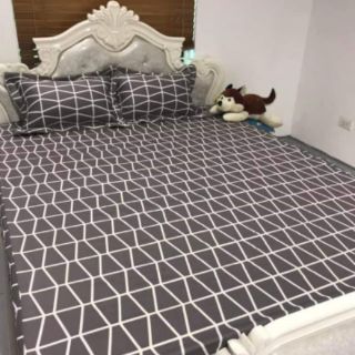 BỘ CHĂN GA COTTON ELISE 1M8-2M MS 009