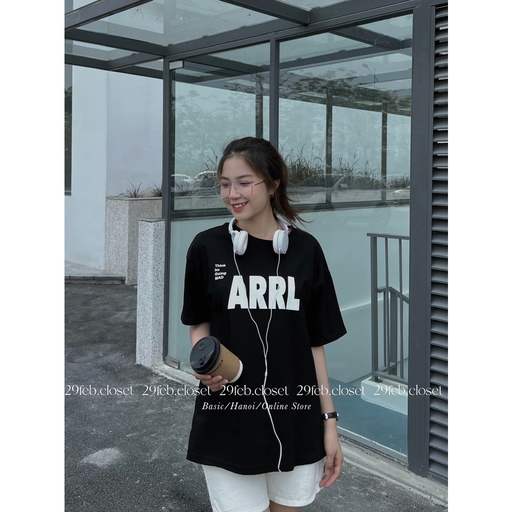 [Ảnh thật/Video] Áo phông oversize in Coéxistence tag 3158, mặc đôi nam nữ - 29feb.closet