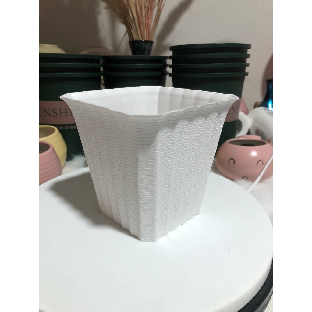 CHẬU TRỒNG SEN ĐÁ - CÂY CẢNH MINI, XƯƠNG RỒNG, BONSAI BẰNG NHỰA ĐA DẠNG HÌNH DÁNG