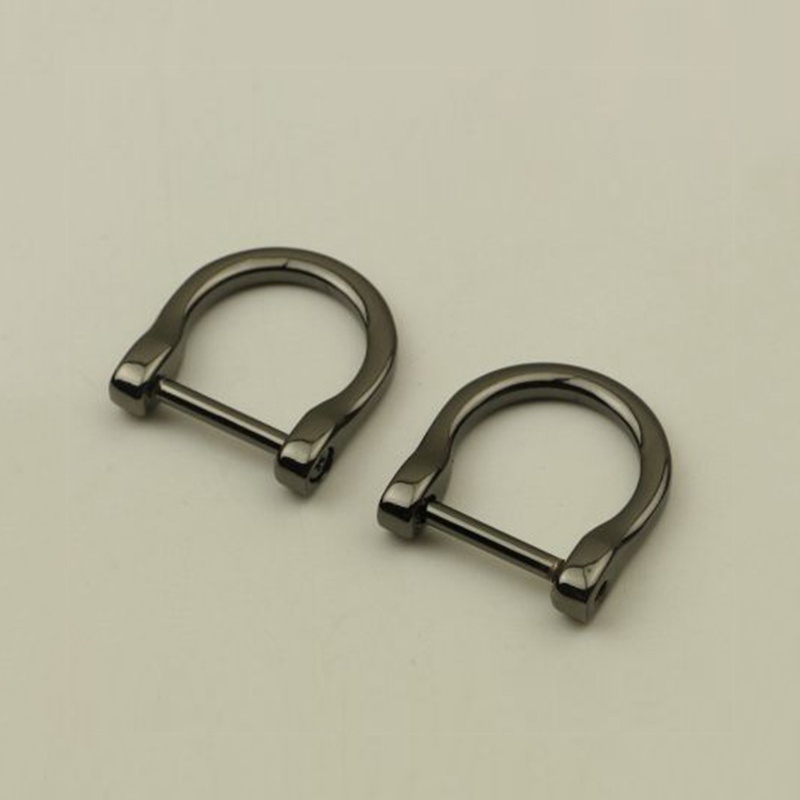 Khóa chữ D bằng kim loại có thể tháo rời dành cho túi xách