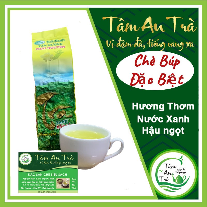 [free ship] Trà Búp Thái Nguyên Loại Đặc Biệt 100g (Đặc Sản Chè Tân Cương) Hương Thơm, Nước Xanh