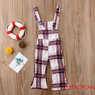 Quần Yếm Họa Tiết Caro Dễ Thương Cho Bé