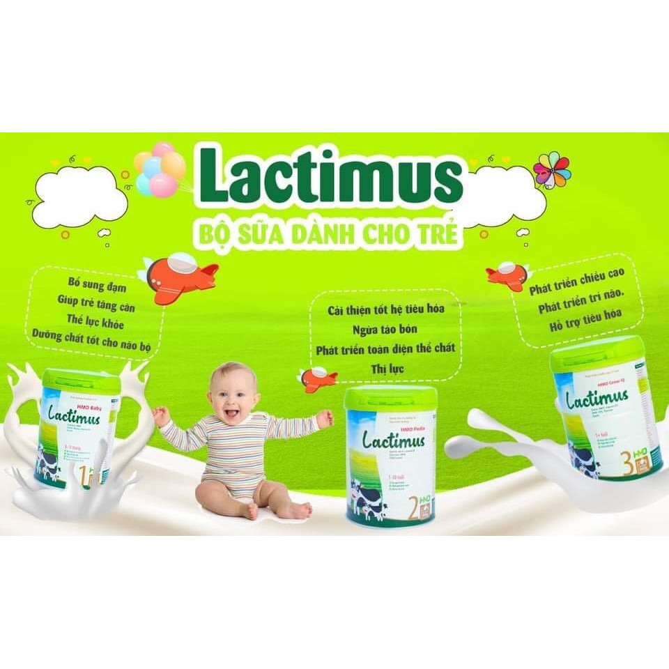 Sữa Lactimus HMO pedia 900g, cho bé từ 1 tuổi đến 10 tuổi