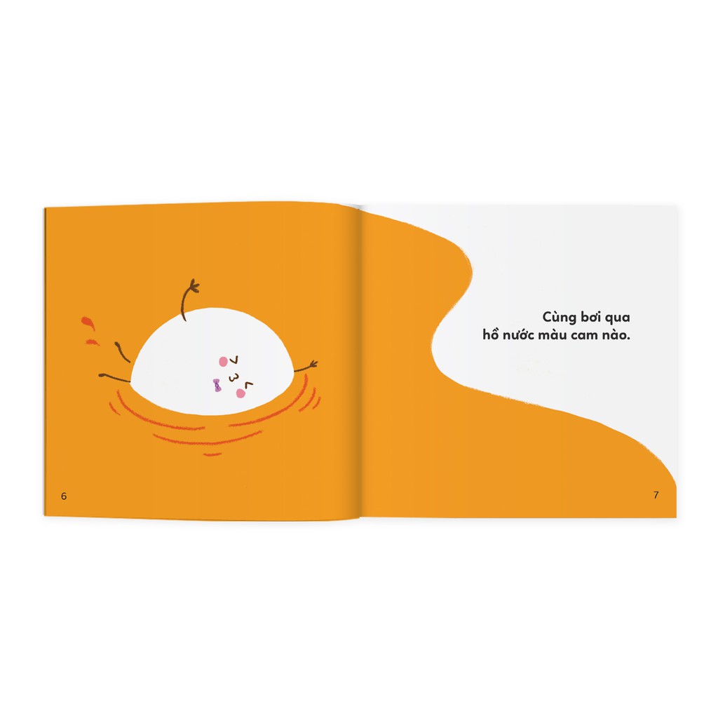 Sách Ehon Nhật Bản - Trái cây muôn màu - Dành cho trẻ từ 0 - 3 tuổi