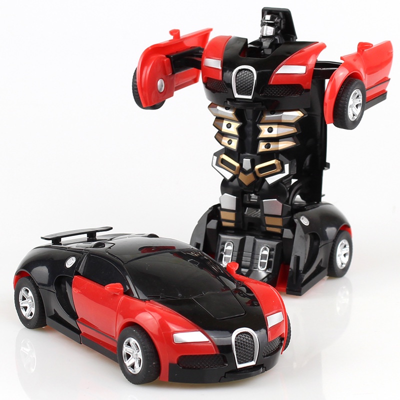 Ô Tô mini Biến Hình Thành Robot Optimus
