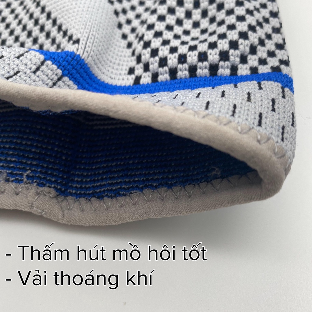 Bó gối, bó gối lò xo, quấn bảo vệ đầu gối khi chơi đá bóng, bóng chuyền, bóng rổ, tập gym