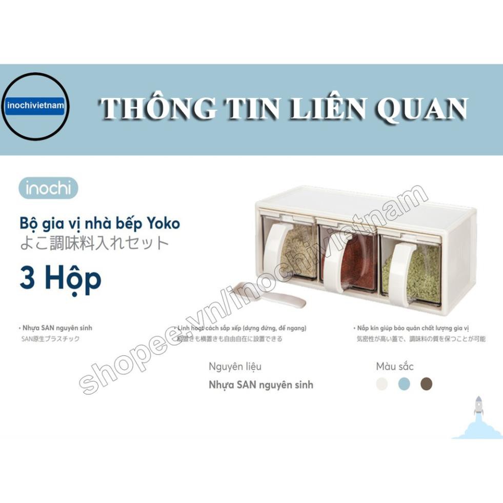 Bộ gia vị nhà bếp, Cao Cấp Yoko Nhật Bản thông minh Kháng Khuẩn Nắp Kín Sắp Xếp Linh Hoạt BGVIN