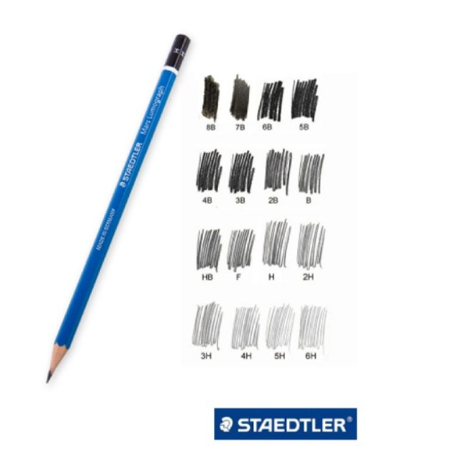 BÚT CHÌ ĐỨC STAEDTLER NHIỀU SIZE NGÒI