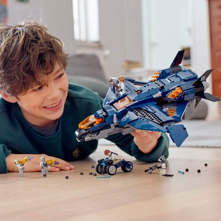Đồ chơi lắp ráp Lego Marvel Super Heroes 76126 - Phi Thuyền Quinjet