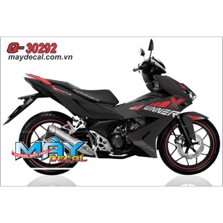 Tem rời Phối Đen Nhám Winner X