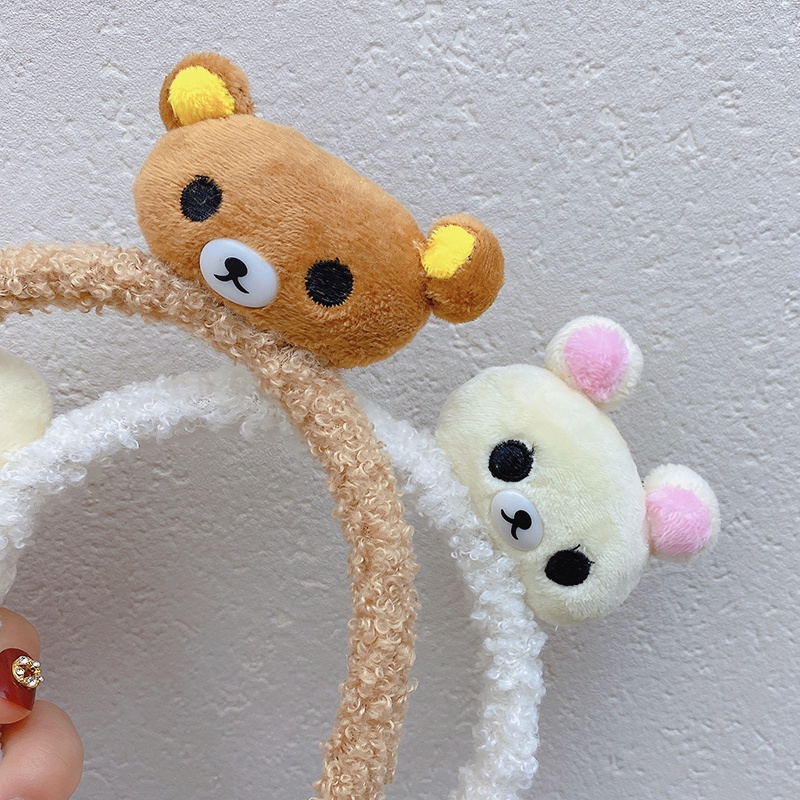 Băng đô hình chú gấu hoạt hình xinh xắn