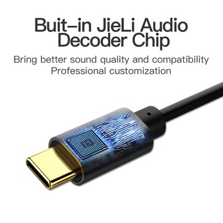 Cáp Âm Thanh Vention Cổng Type-C Và jack 3.5Mm cho Iphone 16