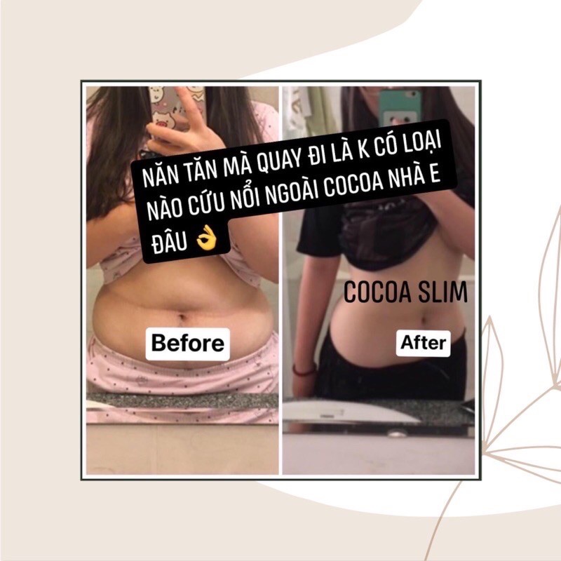 GIẢM CÂN COCOA SLIM [KHÔNG GIẢM HOÀN TIỀN ][100% NGUYÊN LIỆU THIÊN NHIÊN]-CHÍNH HÃNG - AN TOÀN HIỆU QUẢ NHẤT HIỆN NAY