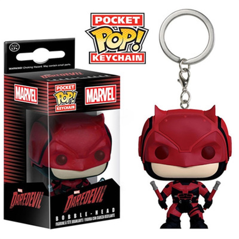 Funko POP Móc Khóa PVC Hình Siêu Anh Hùng