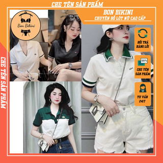 Áo polo nữ, áo thun polo nữ chất vải poly cá sấu