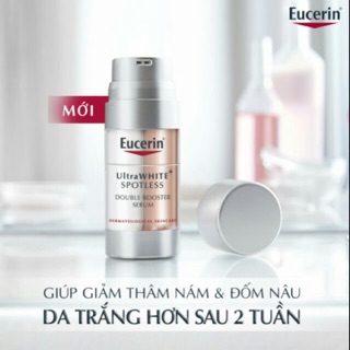 [CHÍNH HÃNG] Tinh chất giảm thâm nám và dưỡng trắng da Eucerin UltraWHITE+ Spotless Double Booster Serum