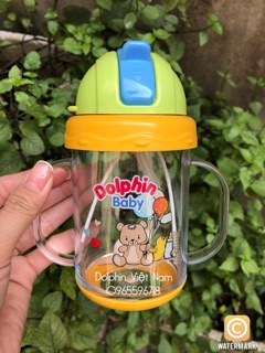Bình uống nước cao cấp Dolphin 240ml