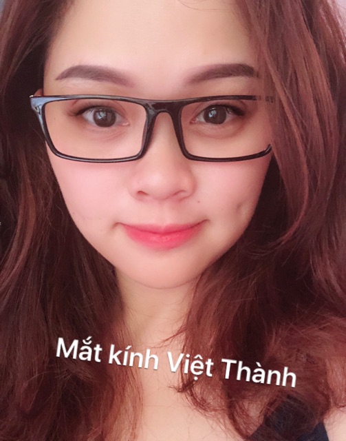 Gọng kính vuông giả cận nhỏ CAR