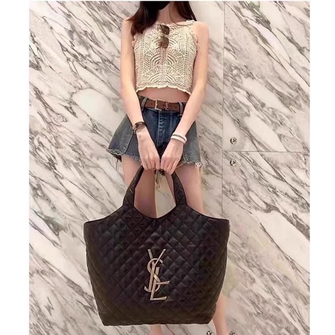Túi xách nữ Y.S.L size 35 da mềm sang chảnh